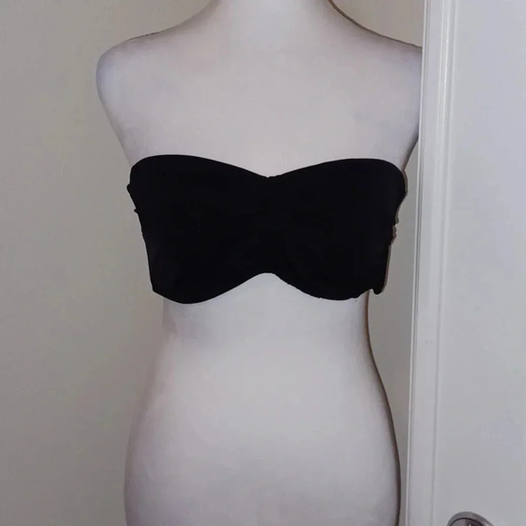 💙🌺Black Massimo swimsuit top - Picture 6 of 7